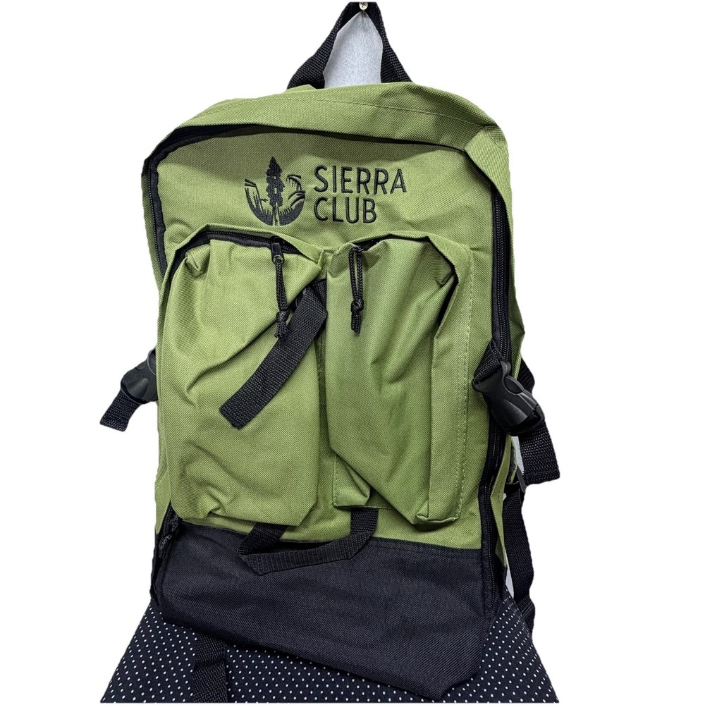 SIERRA CLUB  BACKPACK HIKING‎ CAMPING Canvas BAG